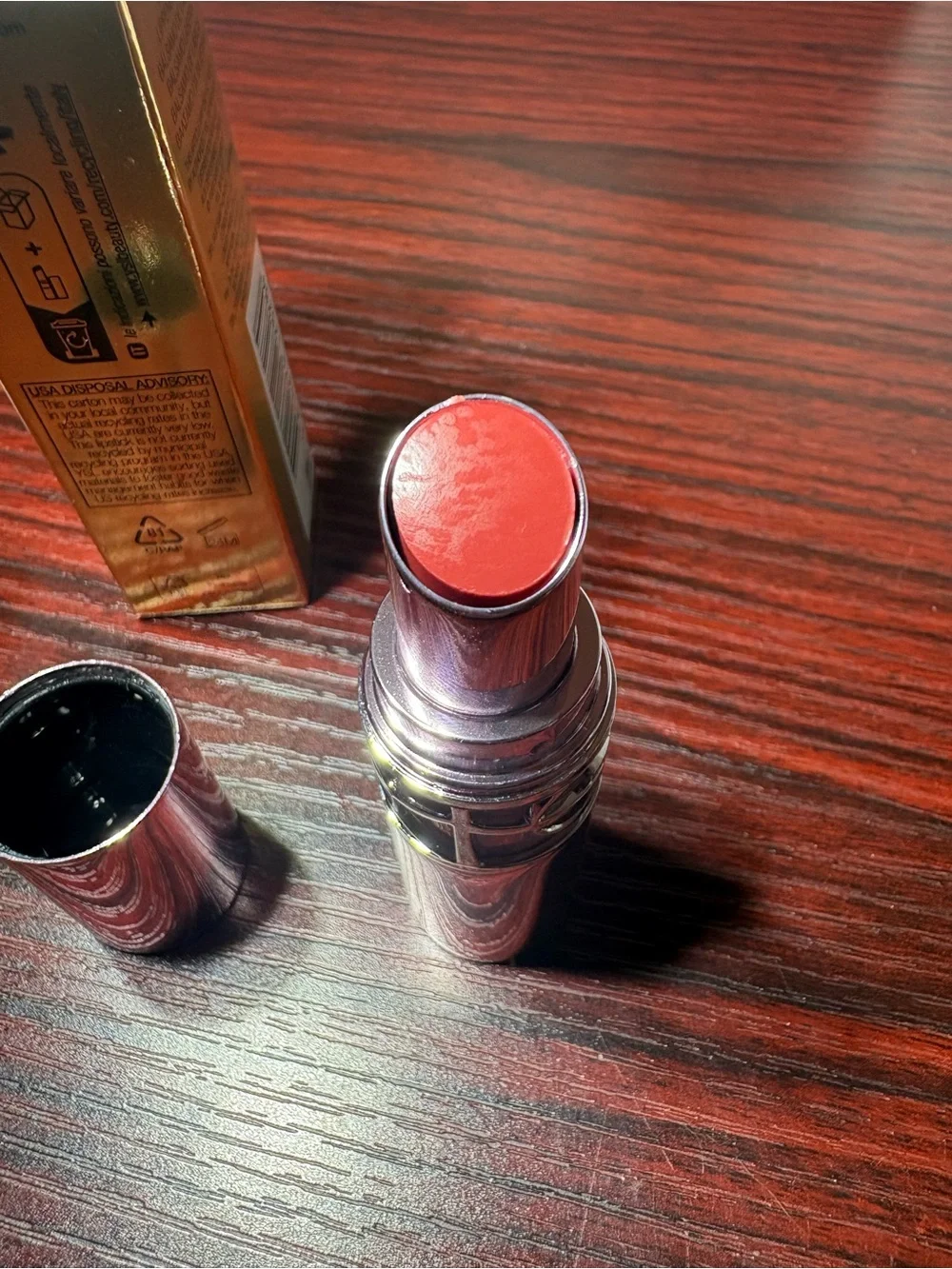 YVES SAINT LAURENT LOVESHINE CANDY GLOW LIP BALM - 3B ROSEWOOD BLUSH